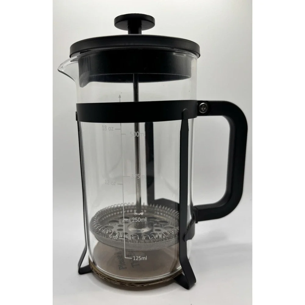 QUQIYSO French Press 21 oz Coffee‎ Maker Black in Color